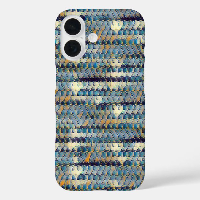 Modern abstract digital pattern design 1230 Case-Mate iPhone case (Back)
