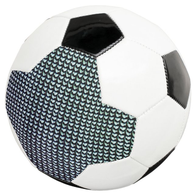 Modern abstract digital pattern design 1236 soccer ball (Three Quarter)