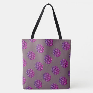 MODERN abstract draw in-deep-Colour: #7D616C-pink  Tote Bag