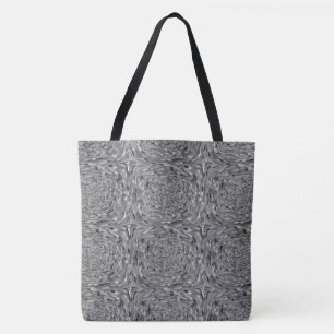 MODERN abstract draw in-light-gray-black- Tote Bag