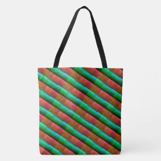 MODERN abstract draw in-light -green-orange Tote Bag