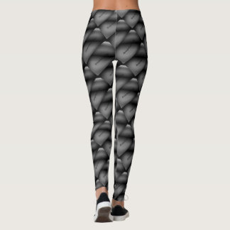 MODERN abstract draw in- light grey black Leggin Leggings