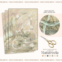 Modern Abstract Elegant Pattern Tissue Paper