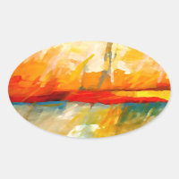 Modern Abstract Expressionist Painting