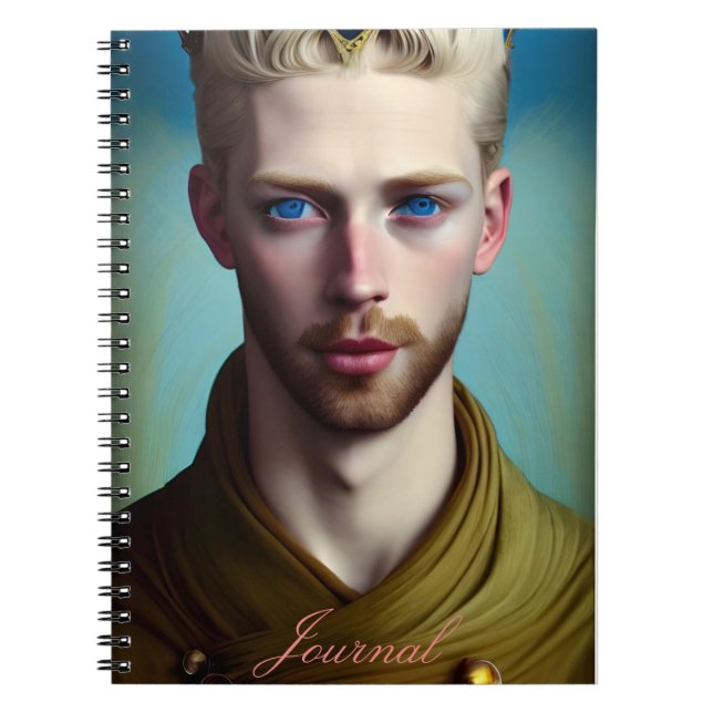 Modern Abstract Fantasy Male Journal (Front)