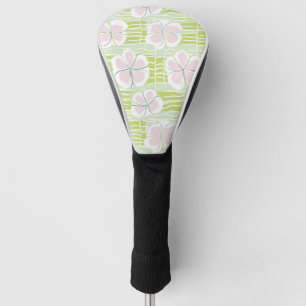 Modern Abstract Floral Line Pattern (9) Golf Head Cover