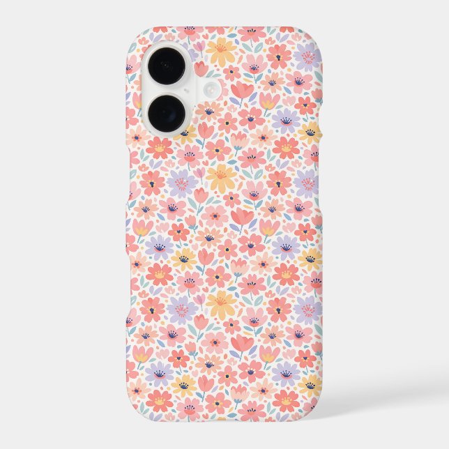 Modern Abstract Floral Pattern (Back)