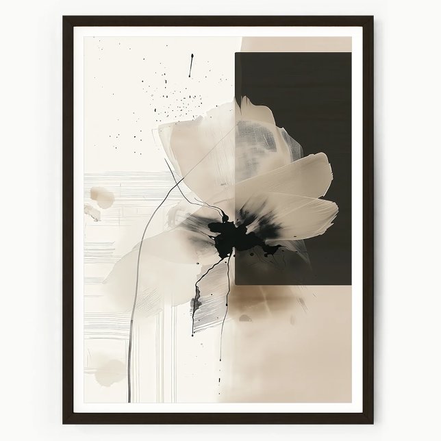 Modern Abstract Floral Wall Art (Creator Uploaded)