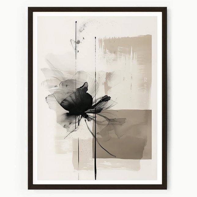 Modern Abstract Floral Wall Art (Creator Uploaded)