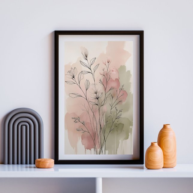 Modern Abstract Floral Wall Art V (Creator Uploaded)