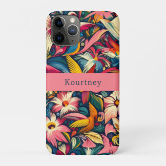 Modern abstract garden art Case-Mate iPhone case