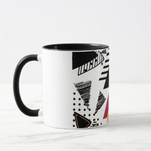 Modern Abstract geometric art Mug