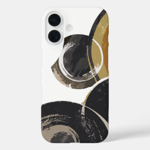Modern Abstract Geometric iPhone 16 Case