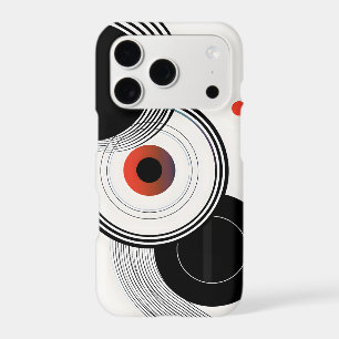 Modern Abstract Geometric Circles Minimalist Art