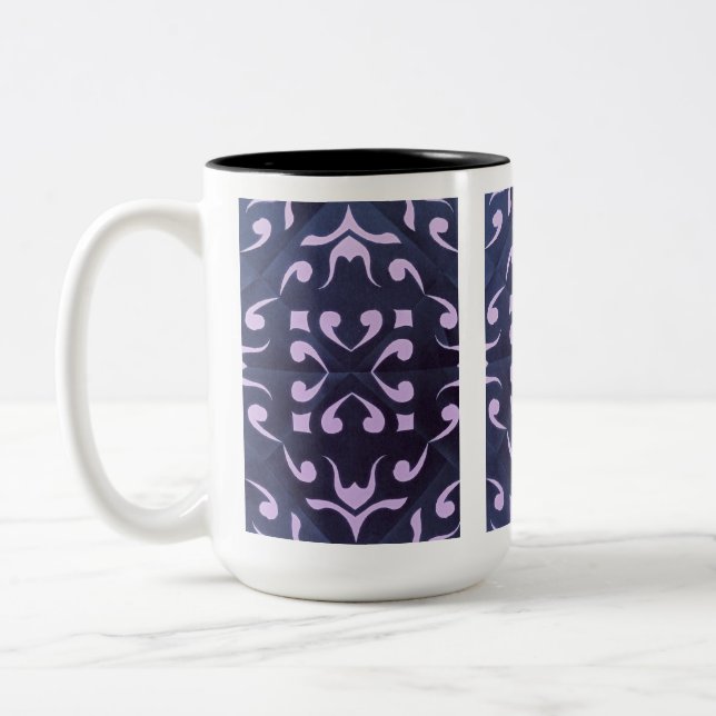 Modern Abstract Geometric Classic Mug  (Left)