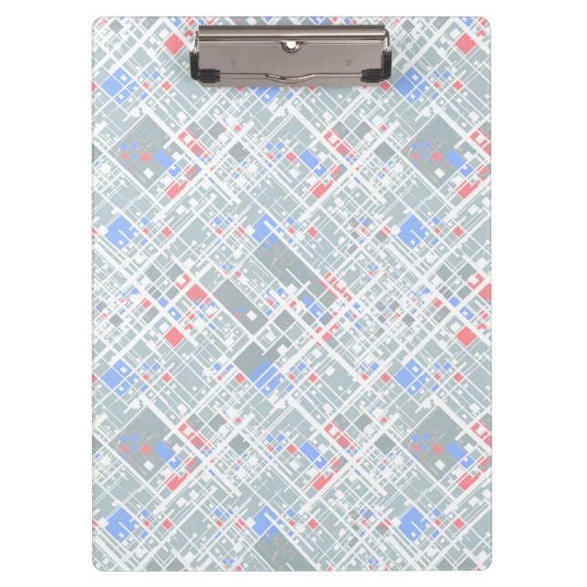 Modern abstract geometric. clipboard (Front)