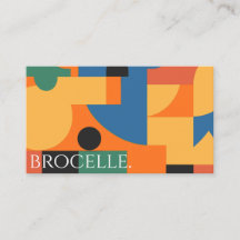 Modern Abstract Geometric Graphic Designer Busines