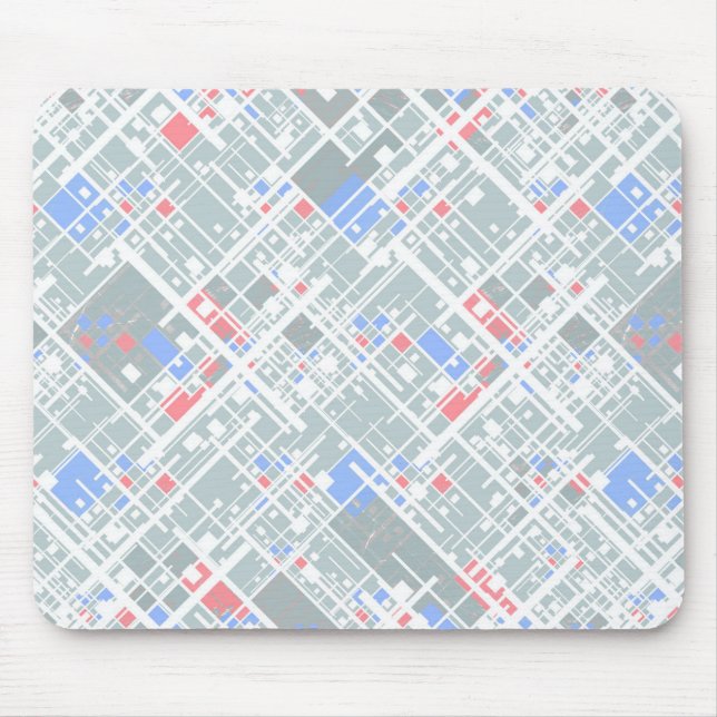Modern abstract geometric. mouse pad (Front)