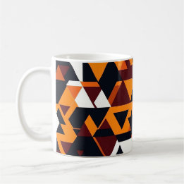 Modern abstract geometric pattern 1 - Coffee Mug