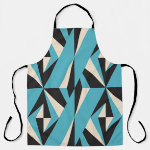 Modern abstract geometric seamless pattern with tr apron