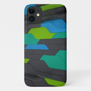 Modern Abstract Geometric Stylish Pattern Case-Mate iPhone Case