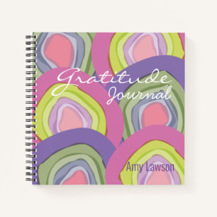 Modern Abstract Gratitude Journal name