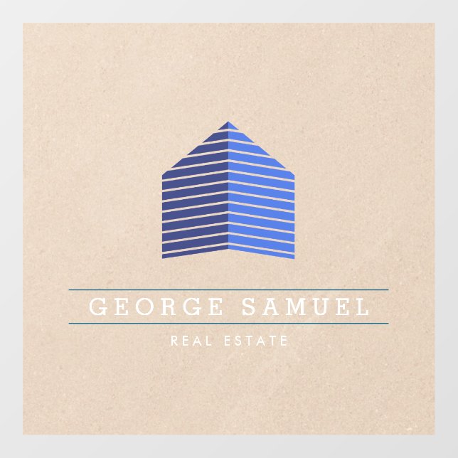 Modern Abstract Home Logo Realtor (Sheet)