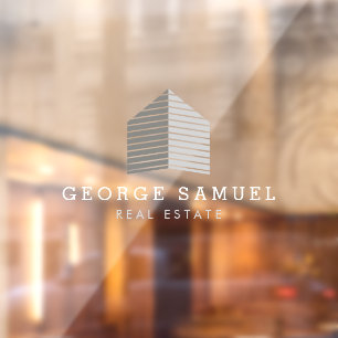 Modern Abstract Home Logo Realtor