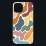 Modern abstract illustration in earthy tones.  iPhone 12 case<br><div class="desc">Modern abstract illustration in earthy tones.</div>