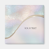 Modern Abstract Iridescent Magnet
