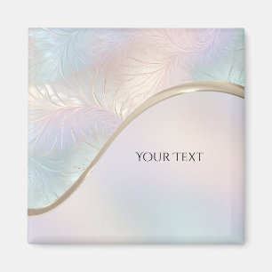 Modern Abstract Iridescent Magnet