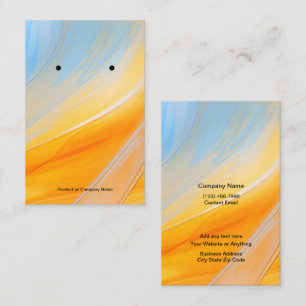 Modern Abstract Jewellery Display Cards 