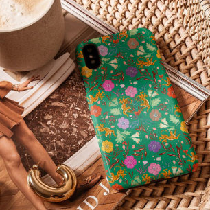 Modern abstract jungle party with cheetah  Case-Mate iPhone case