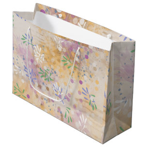Modern Abstract Large Gift Bag