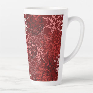 Modern Abstract Latte Mug