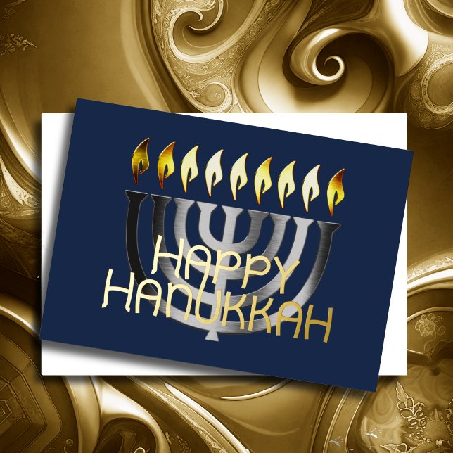 Modern Abstract Menorah Grey (Creator Uploaded)
