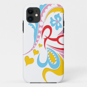 Modern Abstract on white Case-Mate iPhone Case