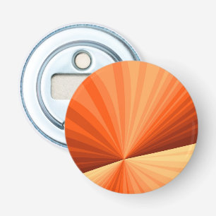 Modern Abstract Orange Red Vanilla Graphic Fractal Bottle Opener