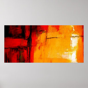 Modern Abstract Painting Art Print Poster