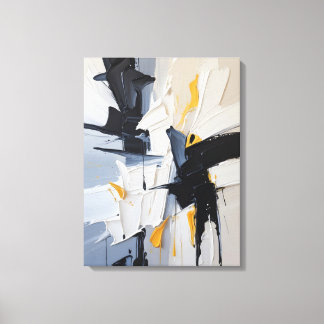 Modern Abstract Painting Canvas Print