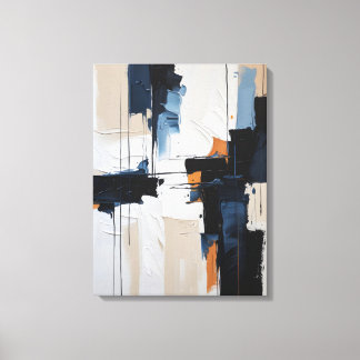 Modern Abstract Painting Canvas Print