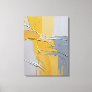 Modern Abstract Painting Canvas Print