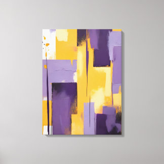 Modern Abstract Painting Canvas Print