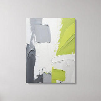 Modern Abstract Painting Canvas Print
