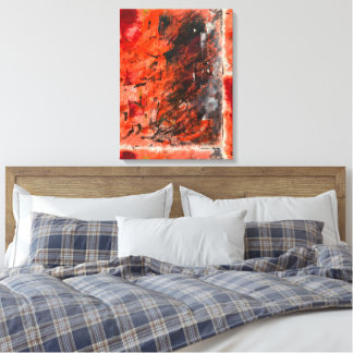 Modern Abstract Painting on Canvas Print