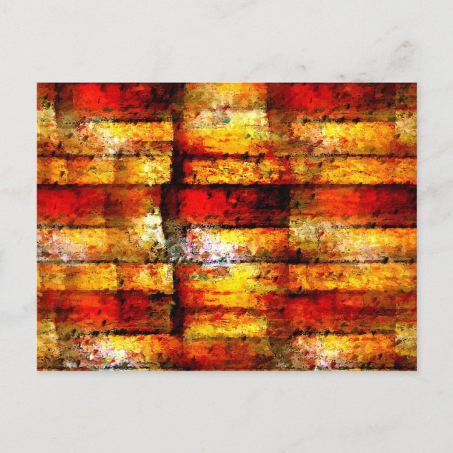 Modern Abstract Painting Postcard (Front)