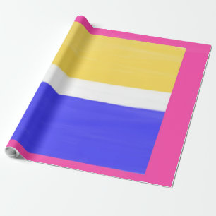 modern abstract painting wrapping paper