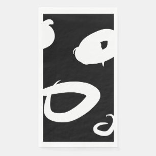 Modern abstract Paper Napkin