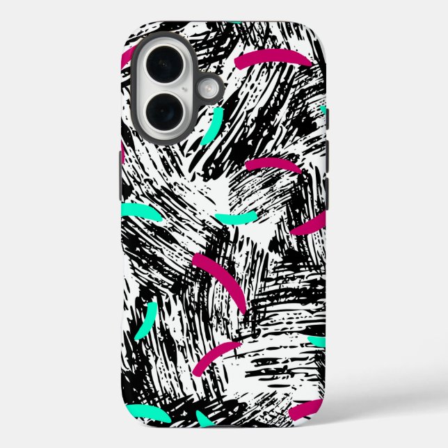 Modern Abstract pattern. Case-Mate iPhone Case (Back)