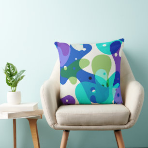 Modern abstract pattern cushion